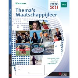 Afbeelding van Thema's maatschappijleer 2020-2021 : havo : Werkboek