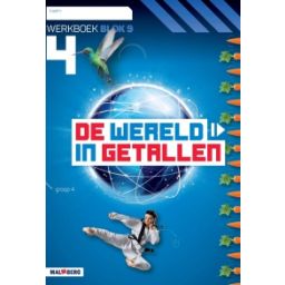 Afbeelding van De wereld in getallen 5e versie : Groep 4, blok 9 : Werkboek