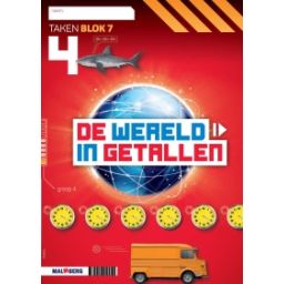 Afbeelding van De wereld in getallen 5e versie : Groep 4, blok 7 : Werkboek