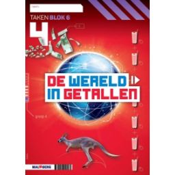 Afbeelding van De wereld in getallen 5e versie : Groep 4, blok 6 : Werkboek