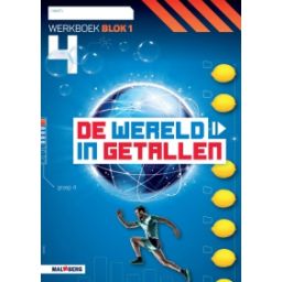 Afbeelding van De wereld in getallen 5e versie : Groep 4, blok 1 : Werkboek