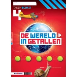 Afbeelding van De wereld in getallen 5e versie : Groep 4, blok 3 : Werkboek