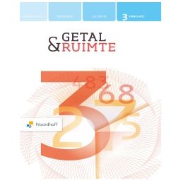 Afbeelding van Getal & ruimte 12e ed : 3 vmbo-kgt 1 : Leerboek