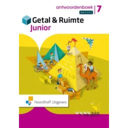 Afbeelding van Getal & ruimte junior : Groep 7, blok 6 t/m 9 : Antwoordenboek 2