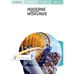 Afbeelding van Moderne wiskunde 12e ed : 3 vwo A : Uitwerkingenboek