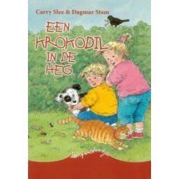 Afbeelding van Een krokodil in de heg