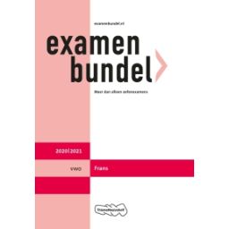 Afbeelding van Examenbundel Frans : vwo : 2020/2021