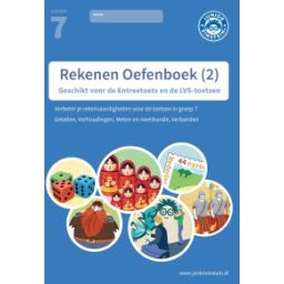 Afbeelding van Rekenen oefenboek 2 : Groep 7