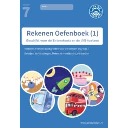 Afbeelding van Rekenen oefenboek 1 : Groep 7