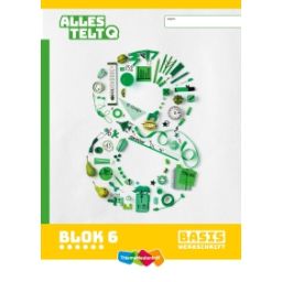 Afbeelding van Alles telt Q : Groep 8, blok 1 t/m 6 : Basis werkschrift
