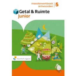 Afbeelding van Getal & ruimte junior : Groep 5 : Meesterwerk antwoordenboek
