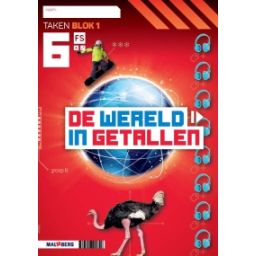 Afbeelding van De wereld in getallen 5e versie : Groep 6, blok 1 FS : Werkboek