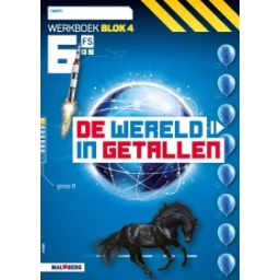 Afbeelding van De wereld in getallen 5e versie : Groep 6, blok 4 FS : Werkboek