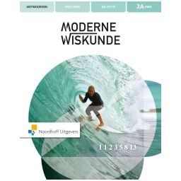 Afbeelding van Moderne wiskunde 12e ed : 2 vwo A : Antwoorden