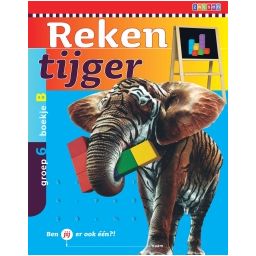 Afbeelding van Rekentijger : Groep 6 B : Boekje