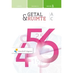 Afbeelding van Getal & ruimte 12e ed : vwo A/C 1 : Leerboek