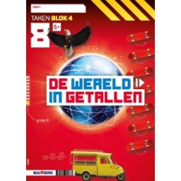 Afbeelding van De wereld in getallen 5e versie : Groep 8, blok 4 S+ : Werkboek