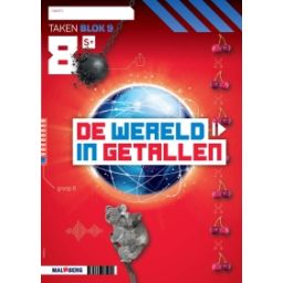 Afbeelding van De wereld in getallen 5e versie : Groep 8, blok 9 S+ : Werkboek