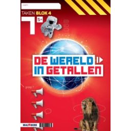 Afbeelding van De wereld in getallen 5e versie : Groep 7, blok 4 S+ : Werkboek