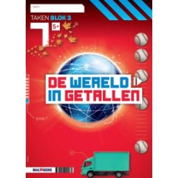 Afbeelding van De wereld in getallen 5e versie : Groep 7, blok 3 S+ : Werkboek