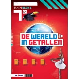 Afbeelding van De wereld in getallen 5e versie : Groep 7, blok 5 S+ : Werkboek