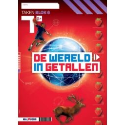 Afbeelding van De wereld in getallen 5e versie : Groep 7, blok 6 S+ : Werkboek