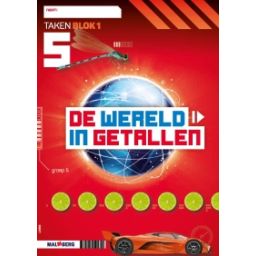 Afbeelding van De wereld in getallen 5e versie : Groep 5, blok 1 : Werkboek