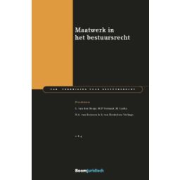 Afbeelding van Maatwerk in het bestuursrecht