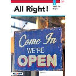 Afbeelding van All right! - MAX - : 1 vmbo-kgt : Leerwerkboek