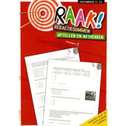 Afbeelding van Raak! Redactiesommen : Optellen/Aftrekken : Groep 5+6 : Oefenboek
