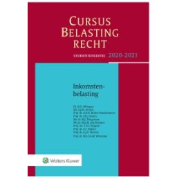 Afbeelding van Studenteneditie Cursus Belastingrecht Inkomstenbelasting editie 2020/2021