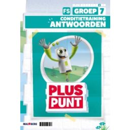 Afbeelding van Pluspunt 4e versie : Groep 7, blok 8 FS : Antwoordenboek