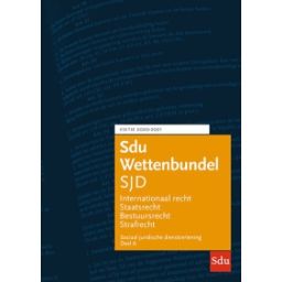 Afbeelding van Sdu Wettenbundel Sociaal Juridische Dienstverlening 2020-2021