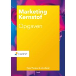 Afbeelding van Marketing Kernstof 9e dr : Opgaven