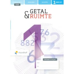 Afbeelding van Getal & ruimte 12e ed - FLEX - : 1 vmbo-kgt 2 : Leerboek