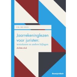Afbeelding van Jaarrekeninglezen voor juristen 8e dr