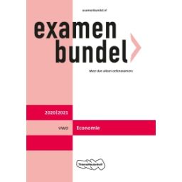 Afbeelding van Examenbundel Economie : vwo : 2020/2021