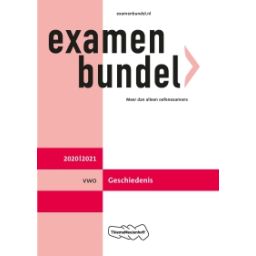 Afbeelding van Examenbundel Geschiedenis : vwo : 2020/2021