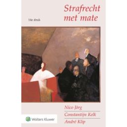 Afbeelding van Strafrecht met mate 14e dr