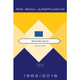 Afbeelding van Jurisprudentie Europees recht 1963-2018