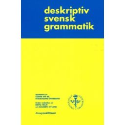 Afbeelding van Deskriptiv svensk grammatik