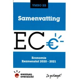 Afbeelding van Samenvatting Economie : vmbo-bb : Examenstof 2020-2021
