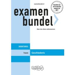 Afbeelding van Examenbundel Geschiedenis : havo : 2020/2021