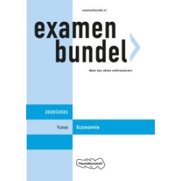 Afbeelding van Examenbundel Economie : havo : 2020/2021