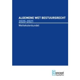Afbeelding van Algemene Wet Bestuursrecht 2020-2021