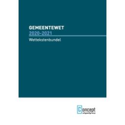 Afbeelding van Gemeentewet 2020-2021