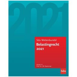 Afbeelding van Sdu Wettenbundel Belastingrecht 2021