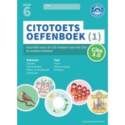 Afbeelding van Citotoets oefenboek : Groep 6, dl 1,2 en 3