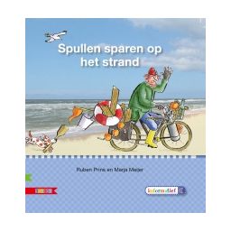 Afbeelding van Spullen sparen op het strand (Veilig leren lezen Kern 11)
