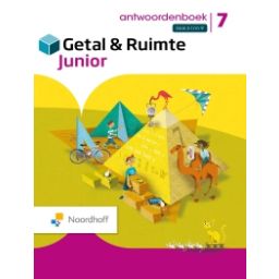 Afbeelding van Getal & ruimte junior : Groep 7, blok 6 t/m 9 : Antwoordenboek - Leerwerkboek 2